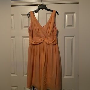 Beautiful Bridesmaid /Prom Peach Dress
